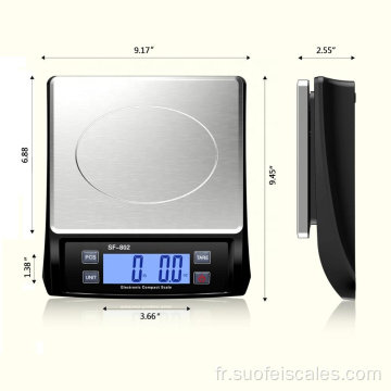 SF802 Scale de pesage postal Scale d&#39;étanchéité numérique